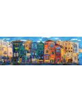 Панорамен пъзел Art Puzzle от 1000 части - Цветен град - 2t